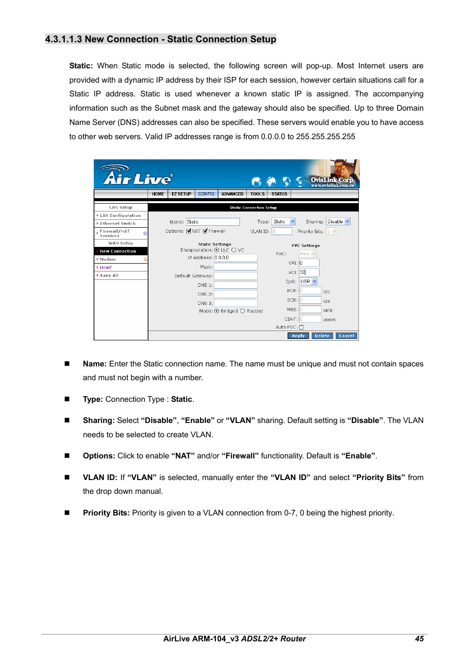 AirLive ARM-104 v3 User Manual | Page 51 / 148