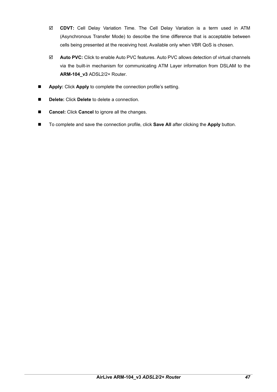 AirLive ARM-104 v3 User Manual | Page 53 / 148