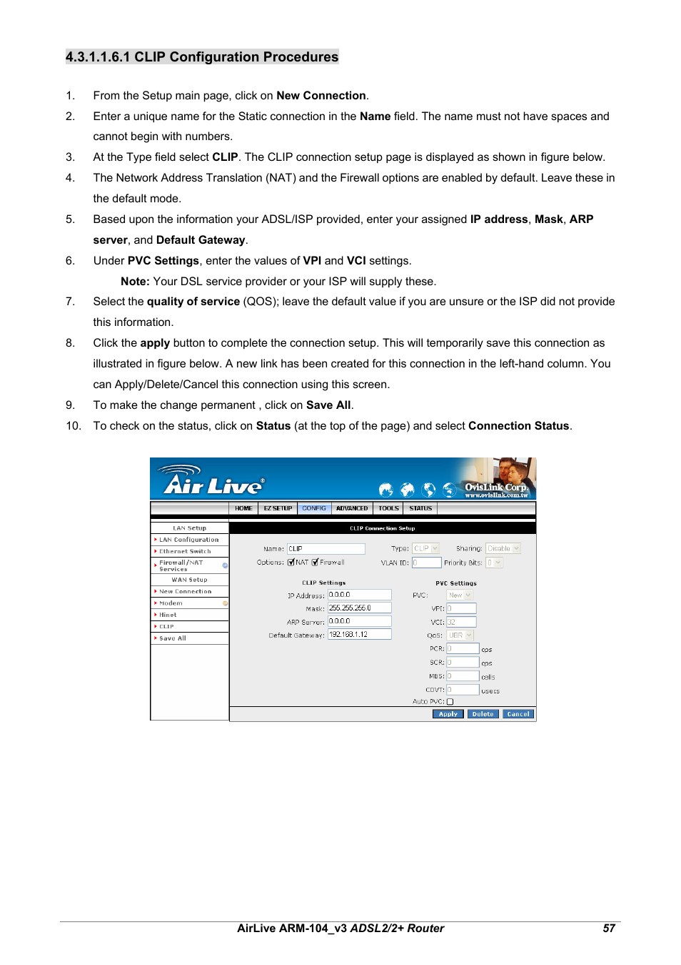 AirLive ARM-104 v3 User Manual | Page 63 / 148