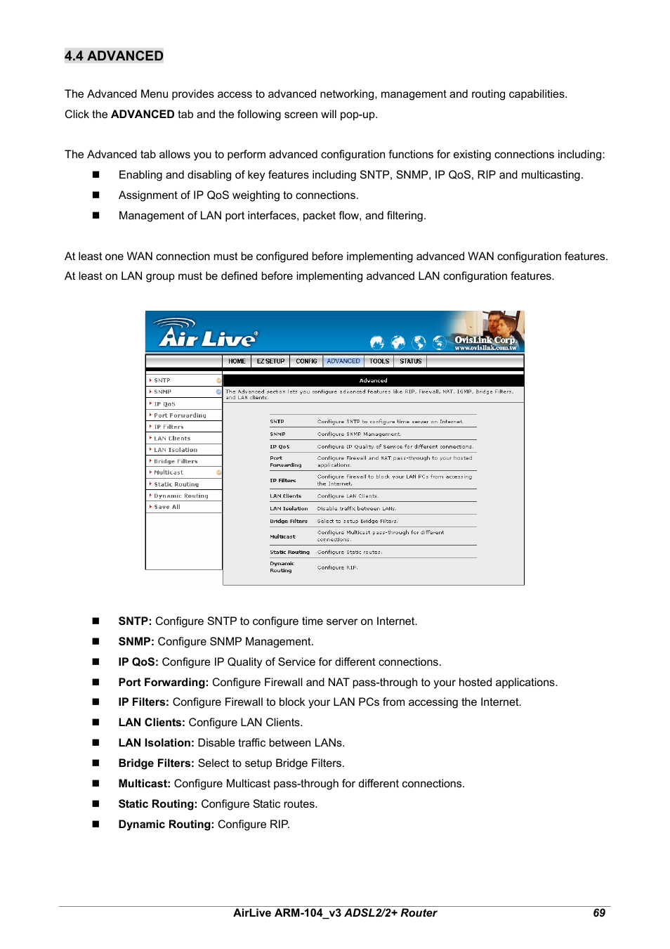 AirLive ARM-104 v3 User Manual | Page 75 / 148