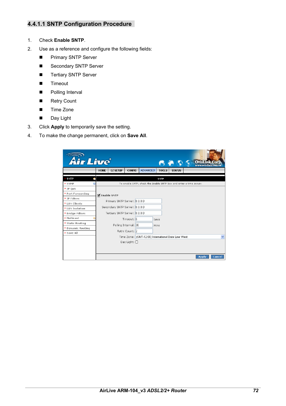AirLive ARM-104 v3 User Manual | Page 78 / 148