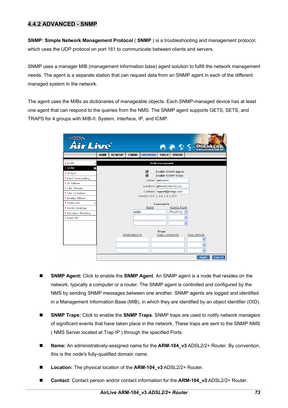 AirLive ARM-104 v3 User Manual | Page 79 / 148