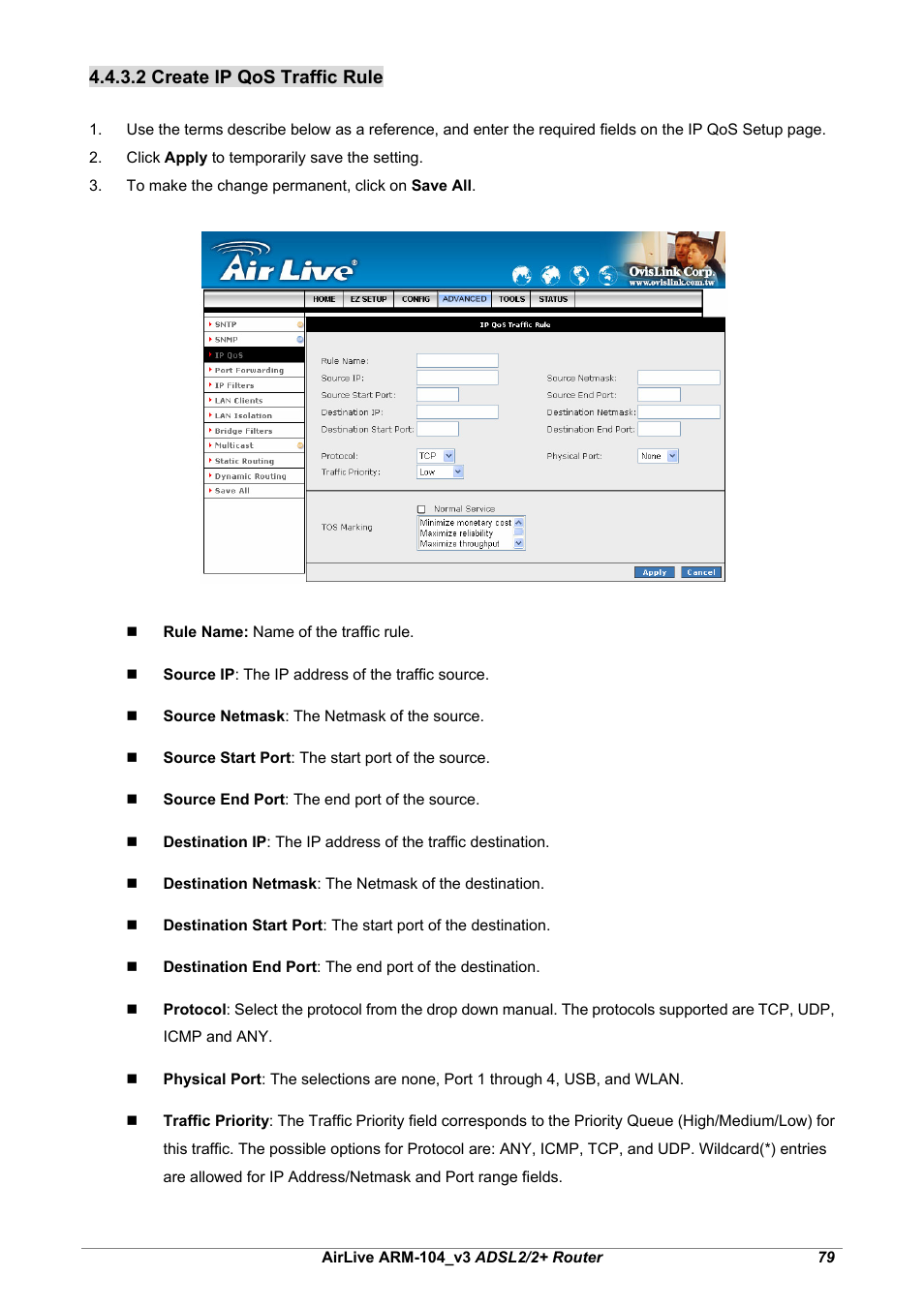 AirLive ARM-104 v3 User Manual | Page 85 / 148
