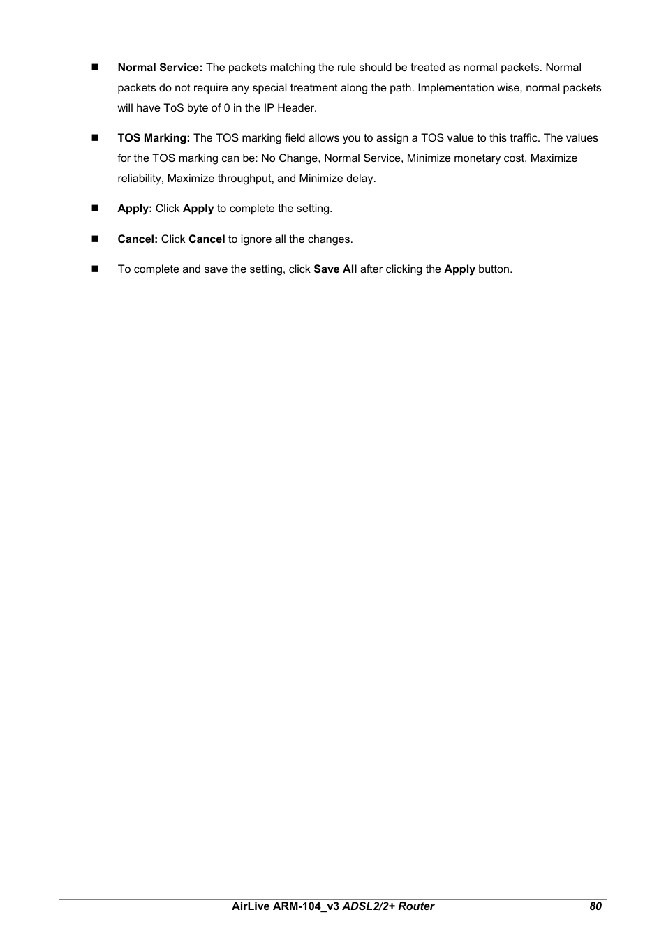 AirLive ARM-104 v3 User Manual | Page 86 / 148