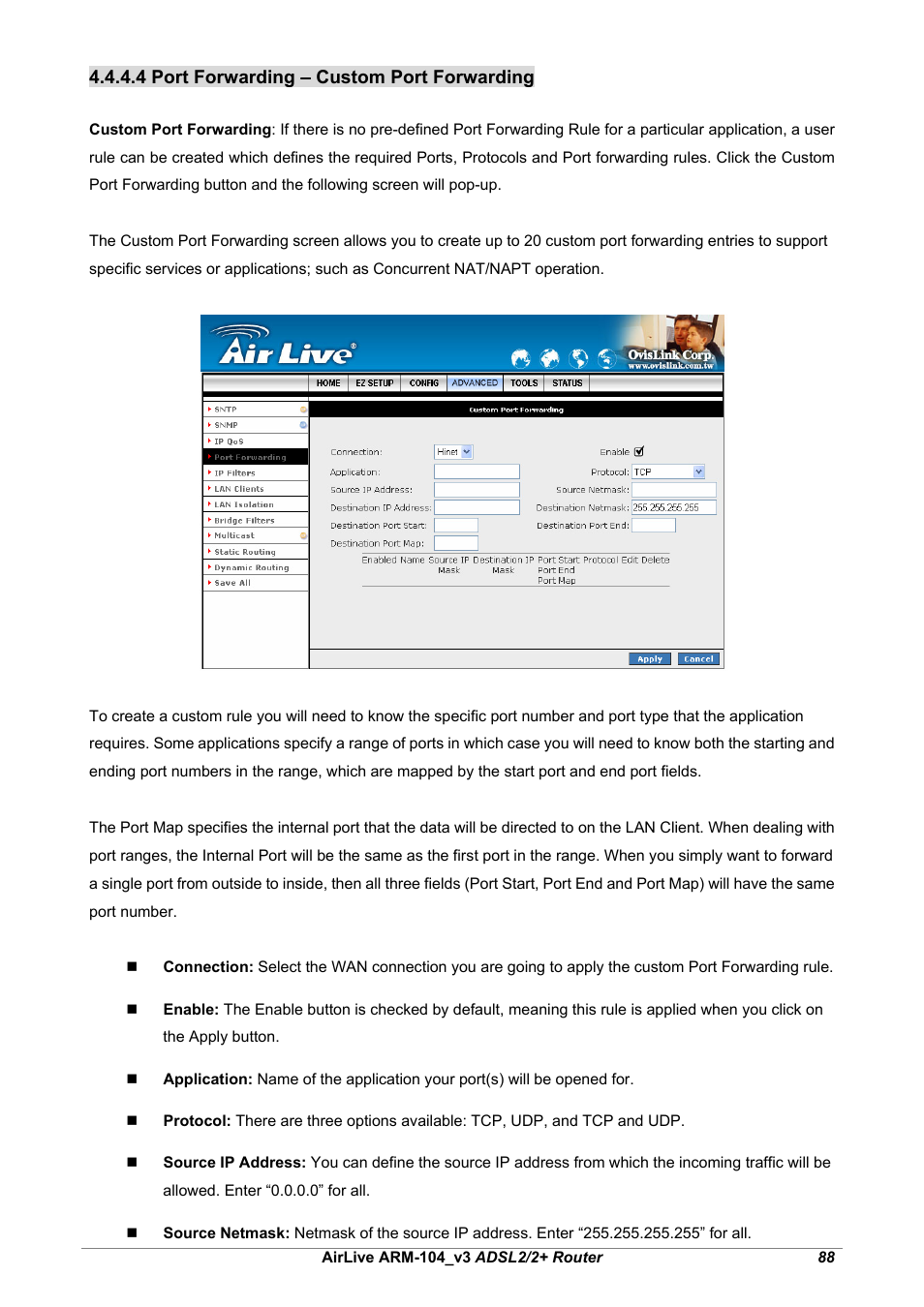 AirLive ARM-104 v3 User Manual | Page 94 / 148