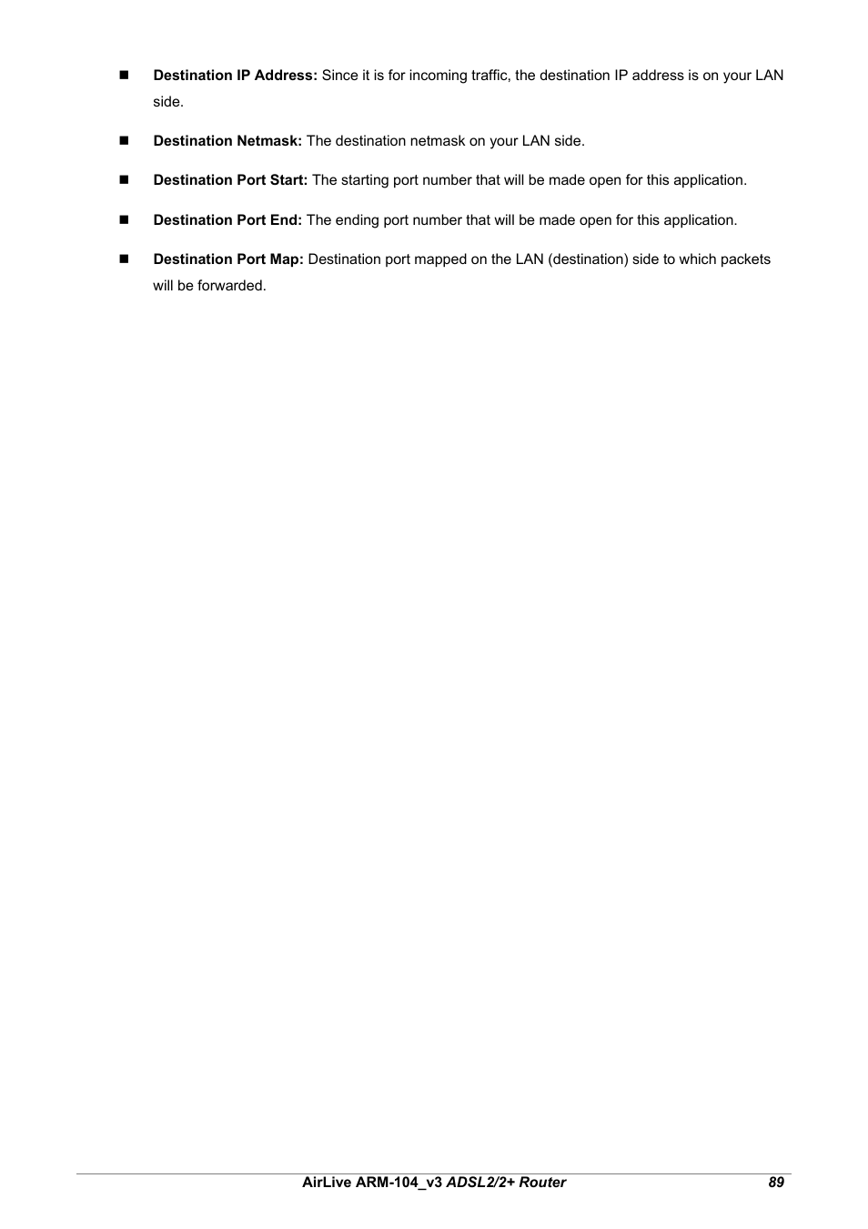 AirLive ARM-104 v3 User Manual | Page 95 / 148
