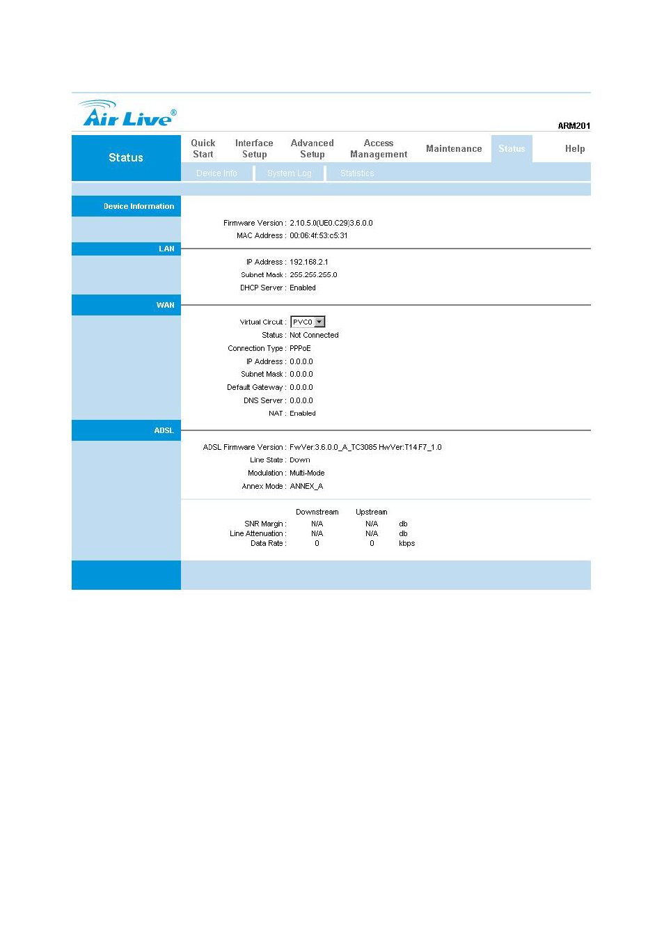 AirLive ARM-201 User Manual | Page 46 / 81