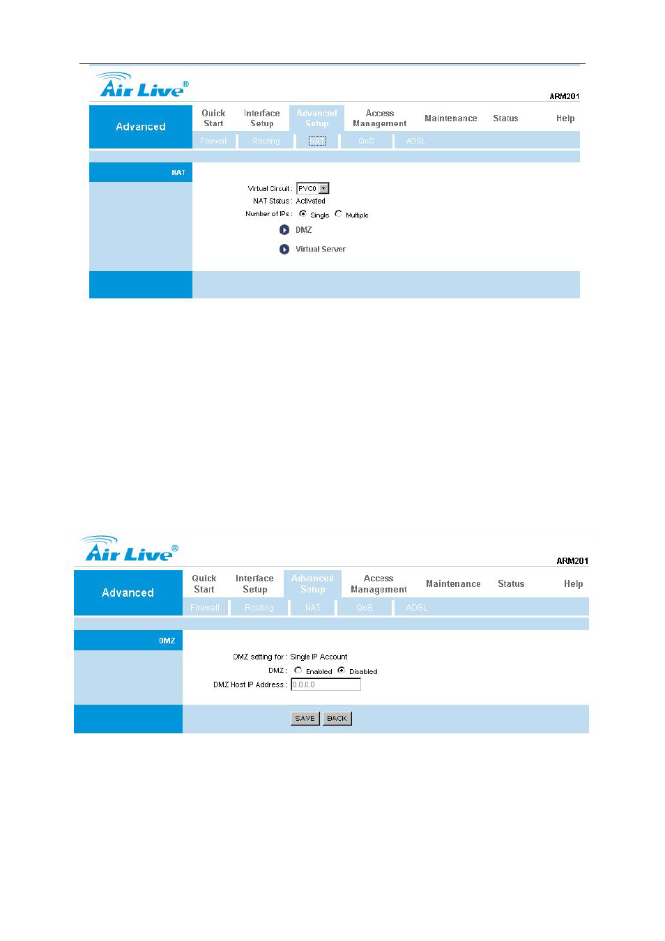 AirLive ARM-201E User Manual | Page 38 / 60