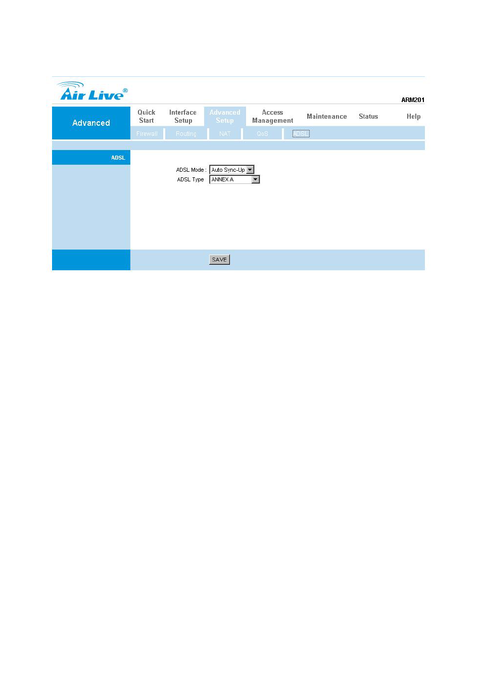 5 adsl | AirLive ARM-201E User Manual | Page 41 / 60
