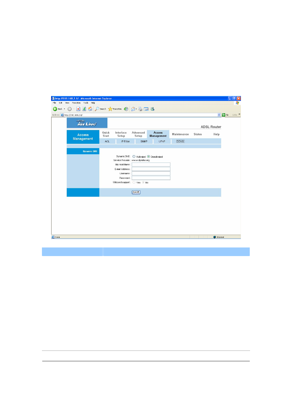 Ddns | AirLive ARM-204 User Manual | Page 57 / 77