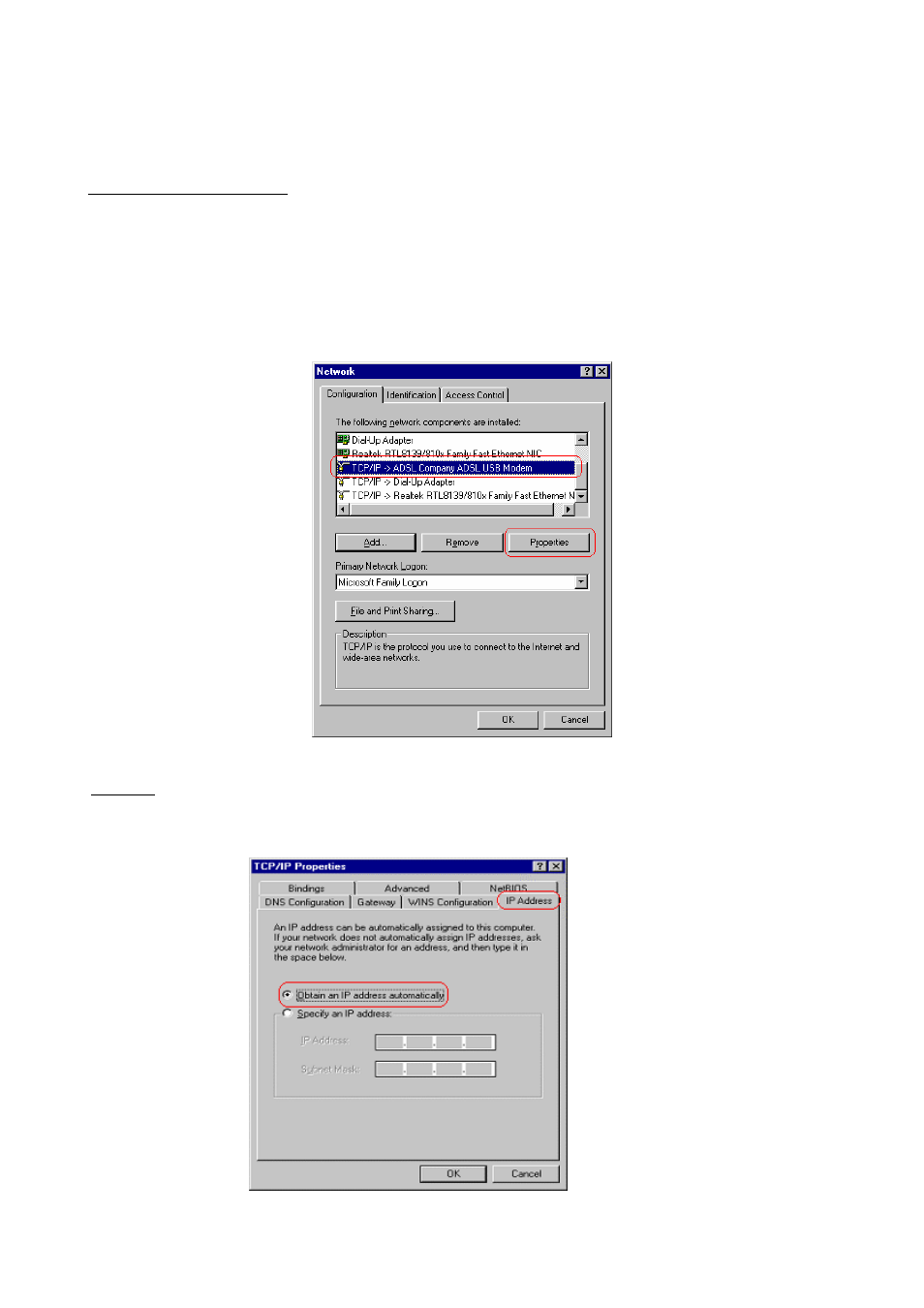 3 configure tcp/ip, Onfigure, Tcp/ip | AirLive ARM-204 v2 User Manual | Page 22 / 77