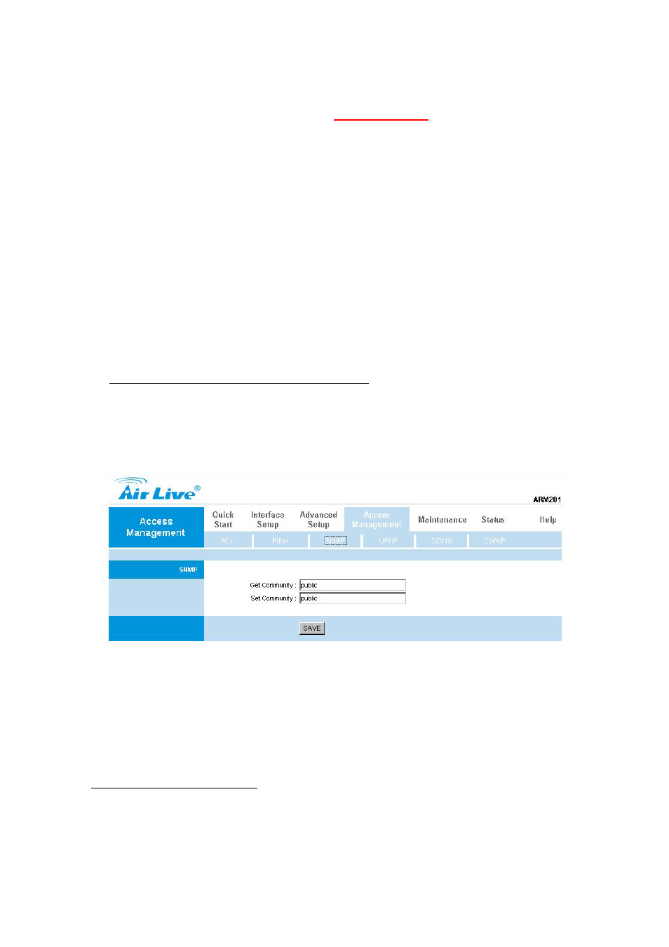 3 snmp, 4 upnp | AirLive ARM-204 v2 User Manual | Page 63 / 77