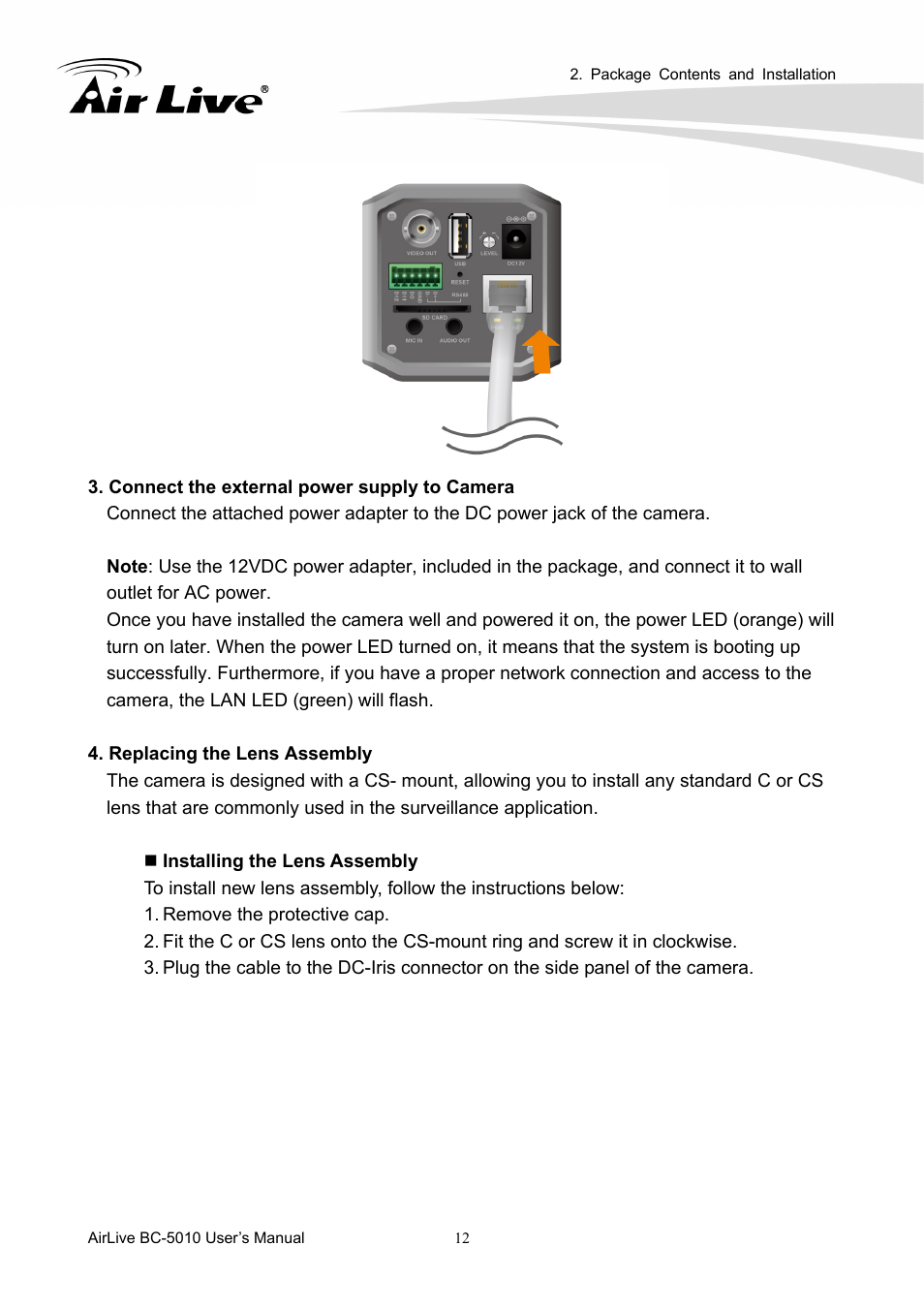 AirLive BC-5010 User Manual | Page 18 / 82