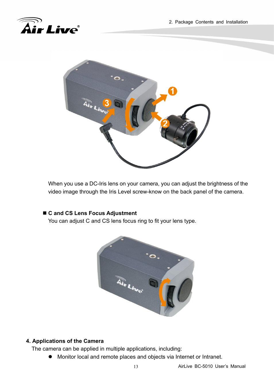 AirLive BC-5010 User Manual | Page 19 / 82