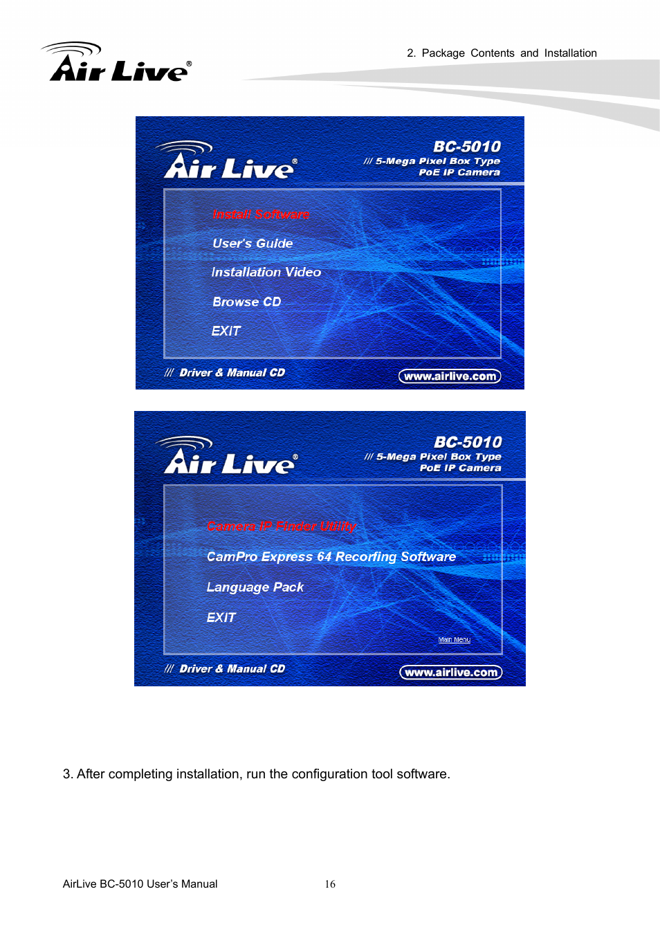 AirLive BC-5010 User Manual | Page 22 / 82