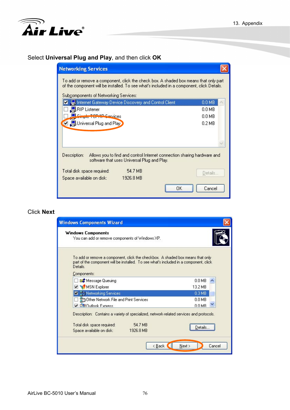 AirLive BC-5010 User Manual | Page 82 / 82