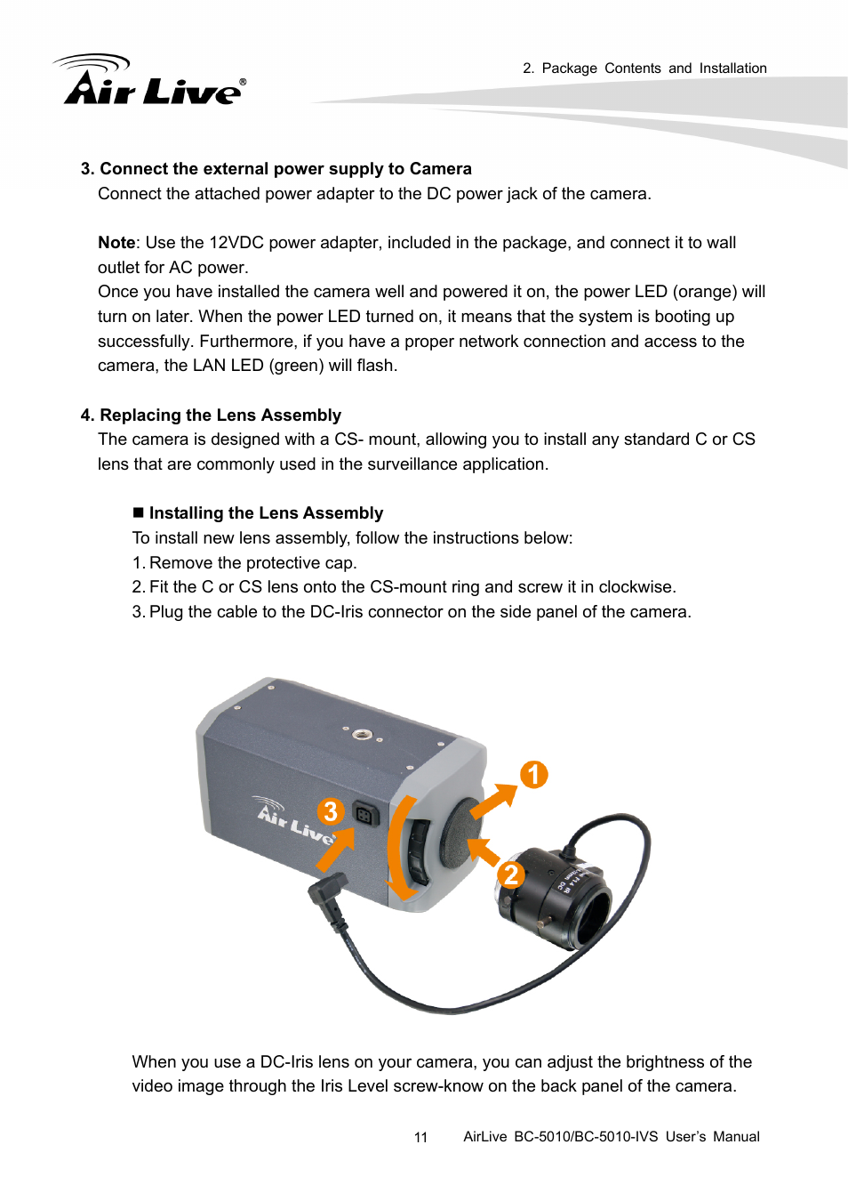 AirLive BC-5010-IVS User Manual | Page 16 / 67