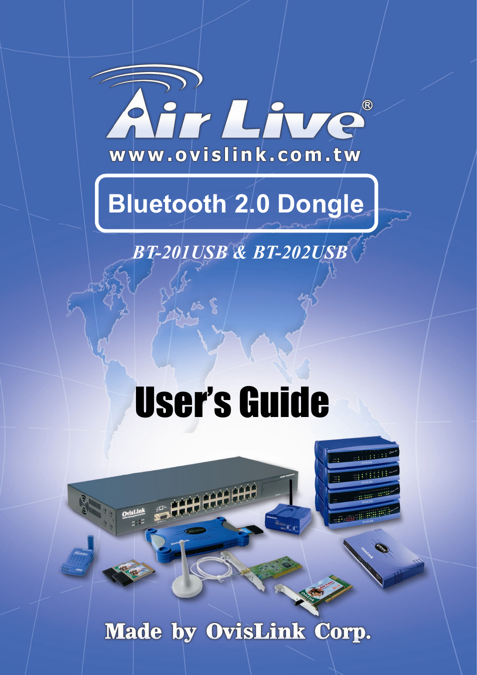AirLive BT-202USB User Manual | 63 pages