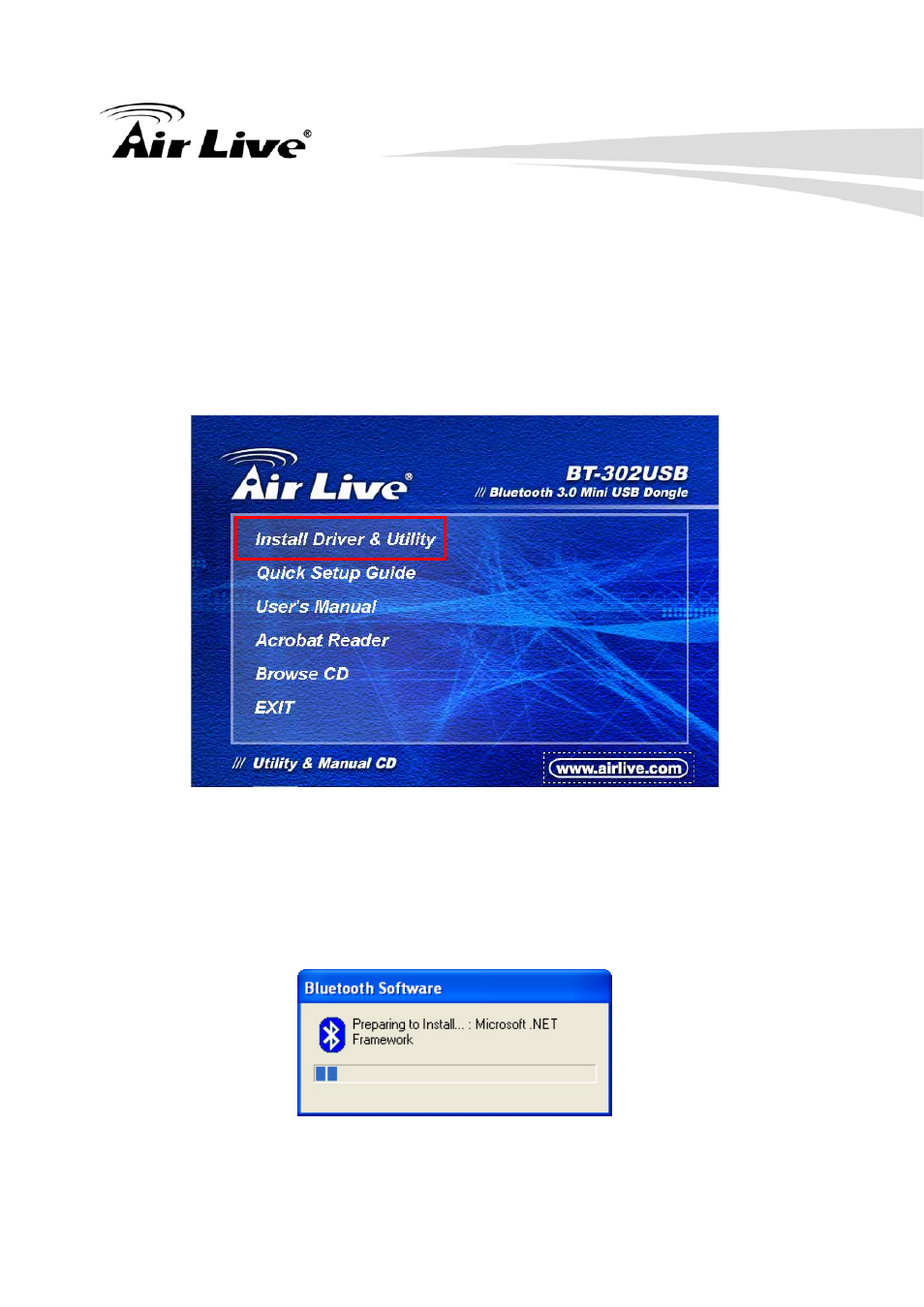 AirLive BT-302USB User Manual | Page 10 / 52