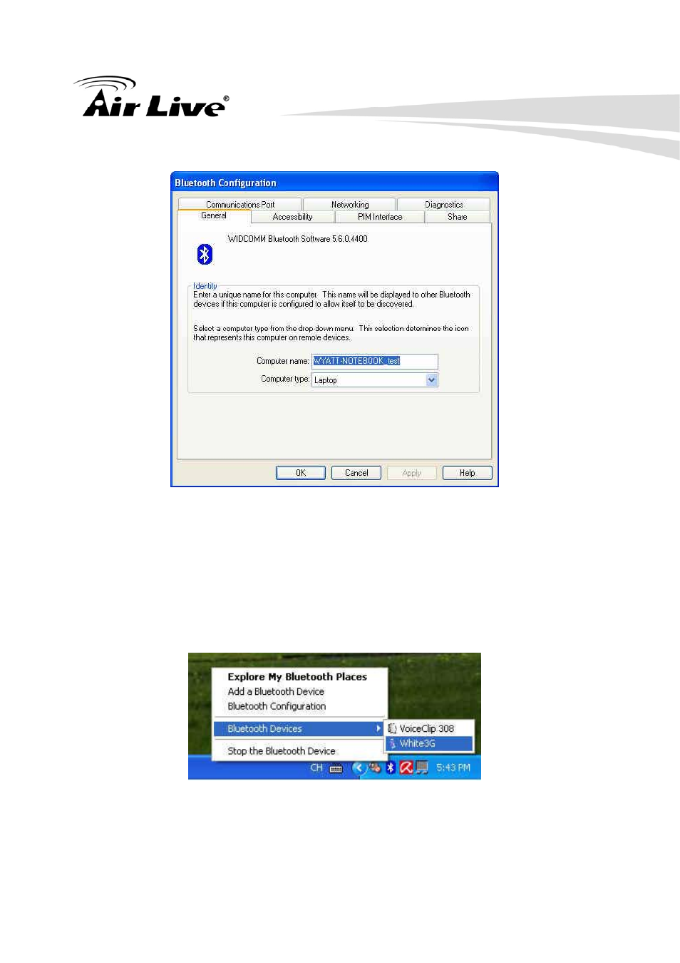 AirLive BT-302USB User Manual | Page 22 / 52