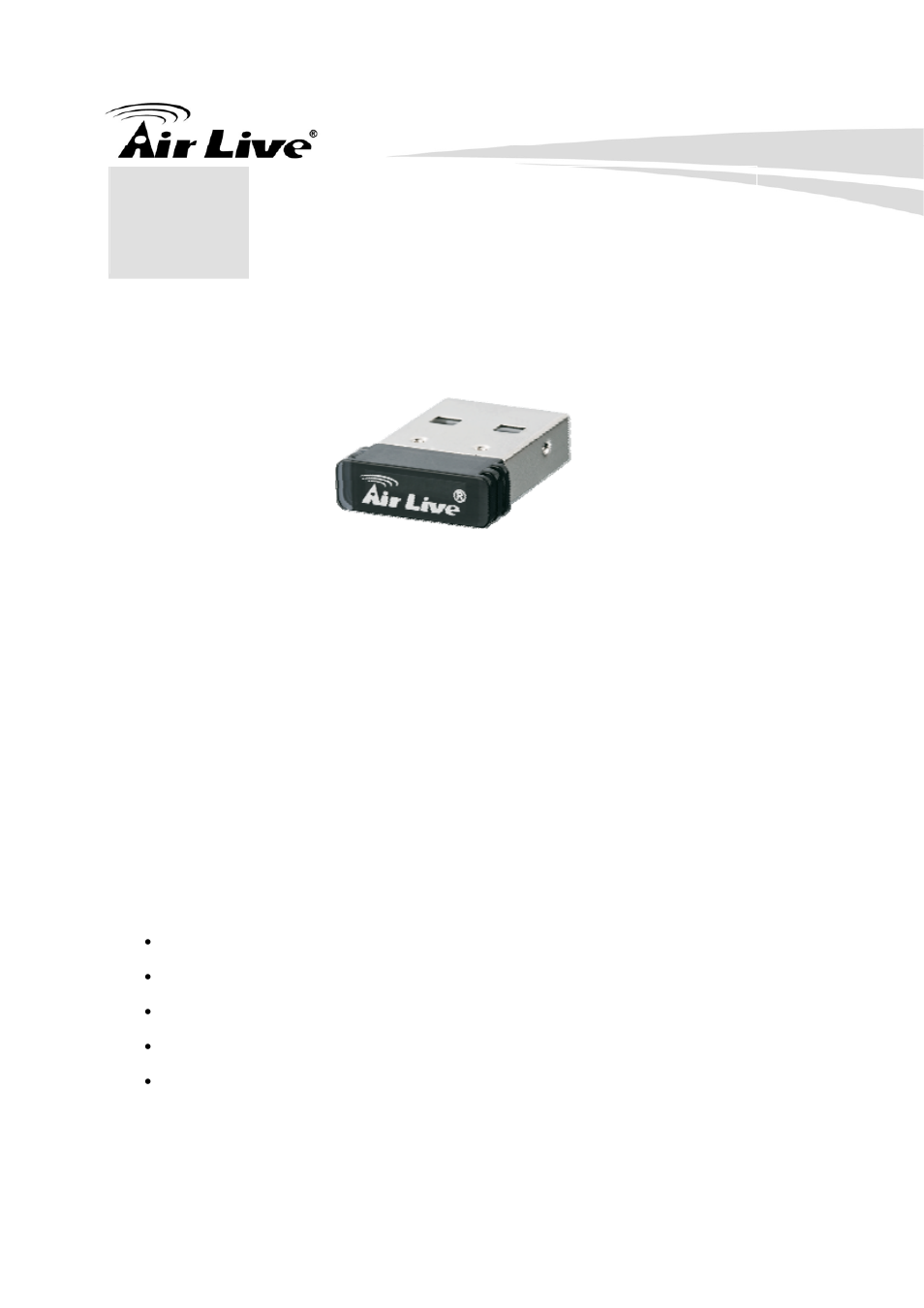 Introduction | AirLive BT-302USB User Manual | Page 6 / 52