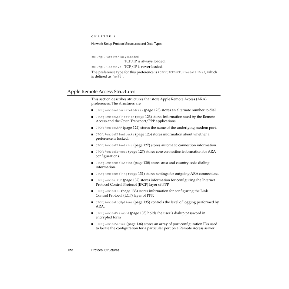 Apple remote access structures, Apple remote access structures 4 | Apple Network Setup User Manual | Page 122 / 184