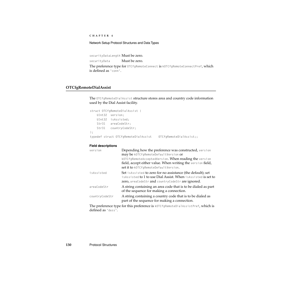 Otcfgremotedialassist | Apple Network Setup User Manual | Page 130 / 184