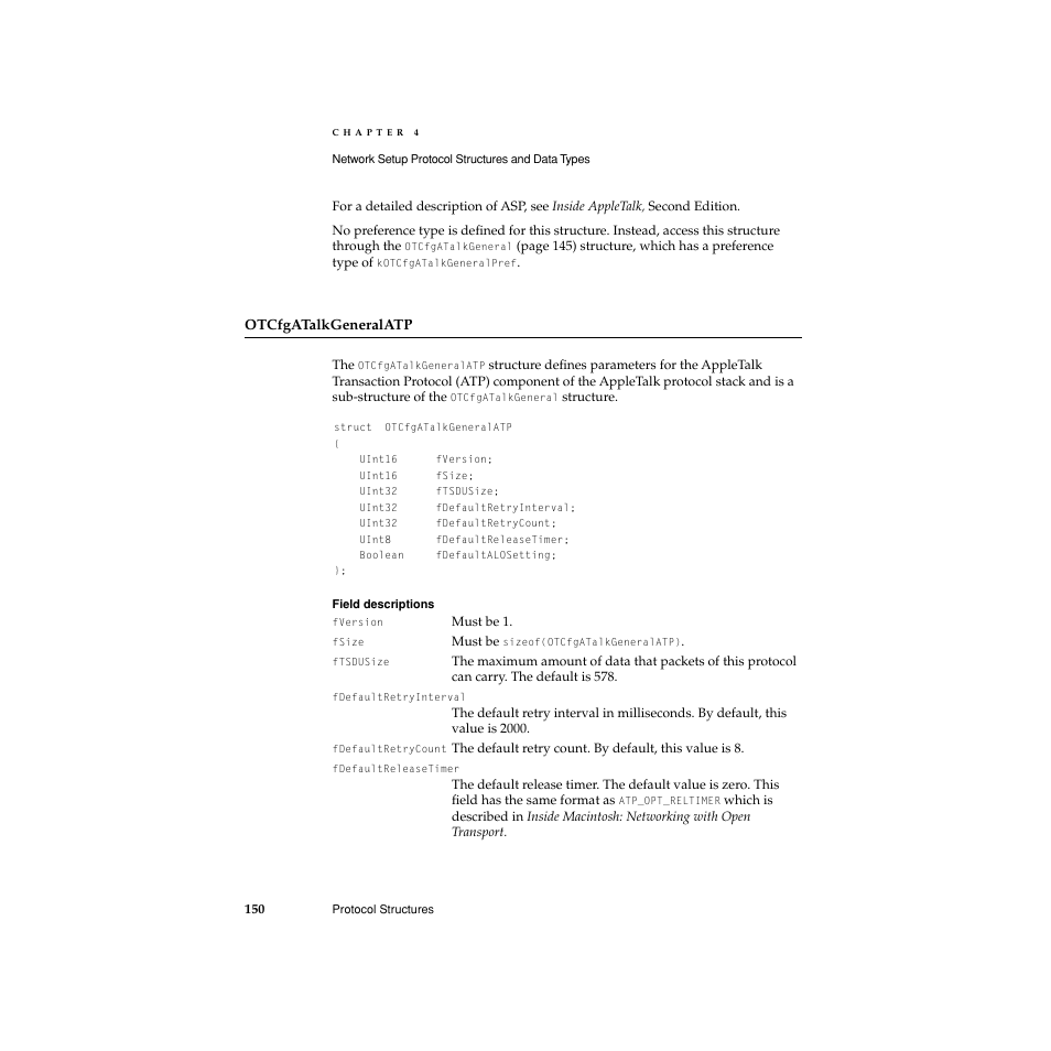 Otcfgatalkgeneralatp | Apple Network Setup User Manual | Page 150 / 184