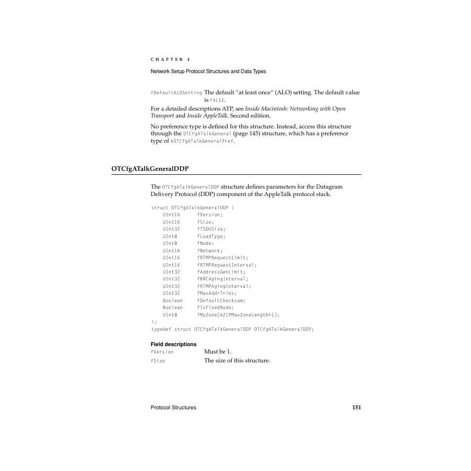 Otcfgatalkgeneralddp | Apple Network Setup User Manual | Page 151 / 184