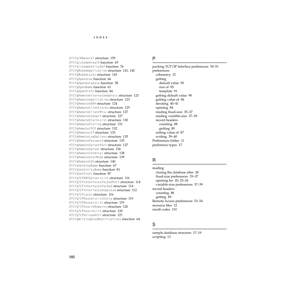 Apple Network Setup User Manual | Page 182 / 184