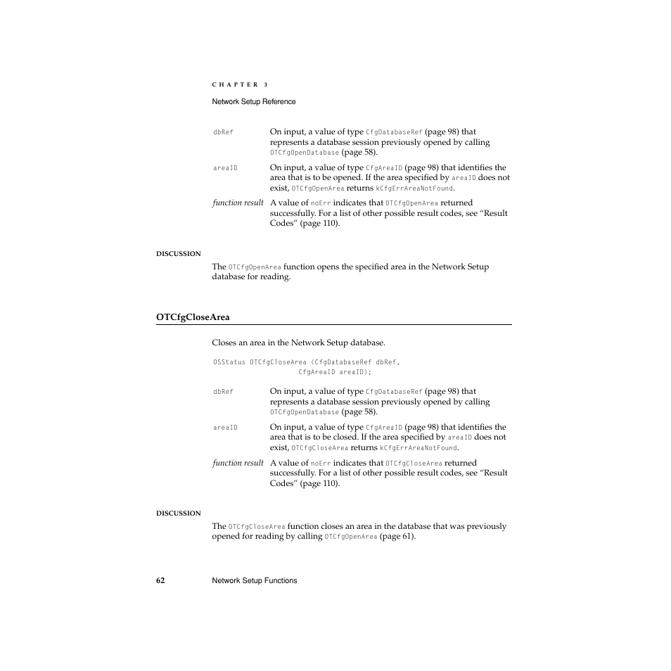 Otcfgclosearea | Apple Network Setup User Manual | Page 62 / 184