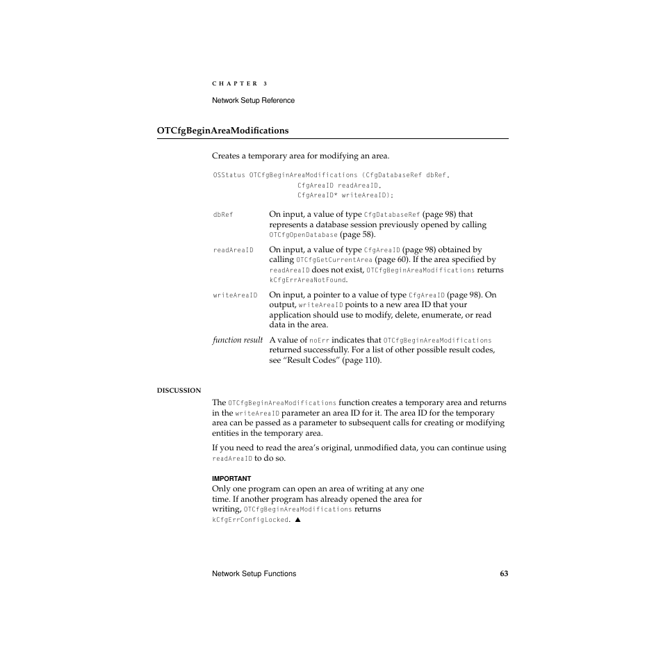 Otcfgbeginareamodifications | Apple Network Setup User Manual | Page 63 / 184