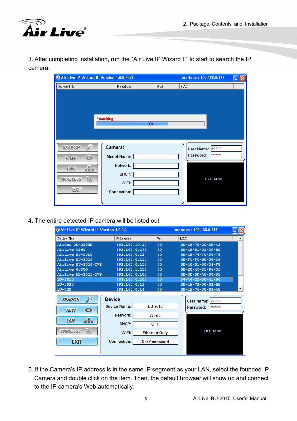 AirLive BU-2015 User Manual | Page 14 / 46