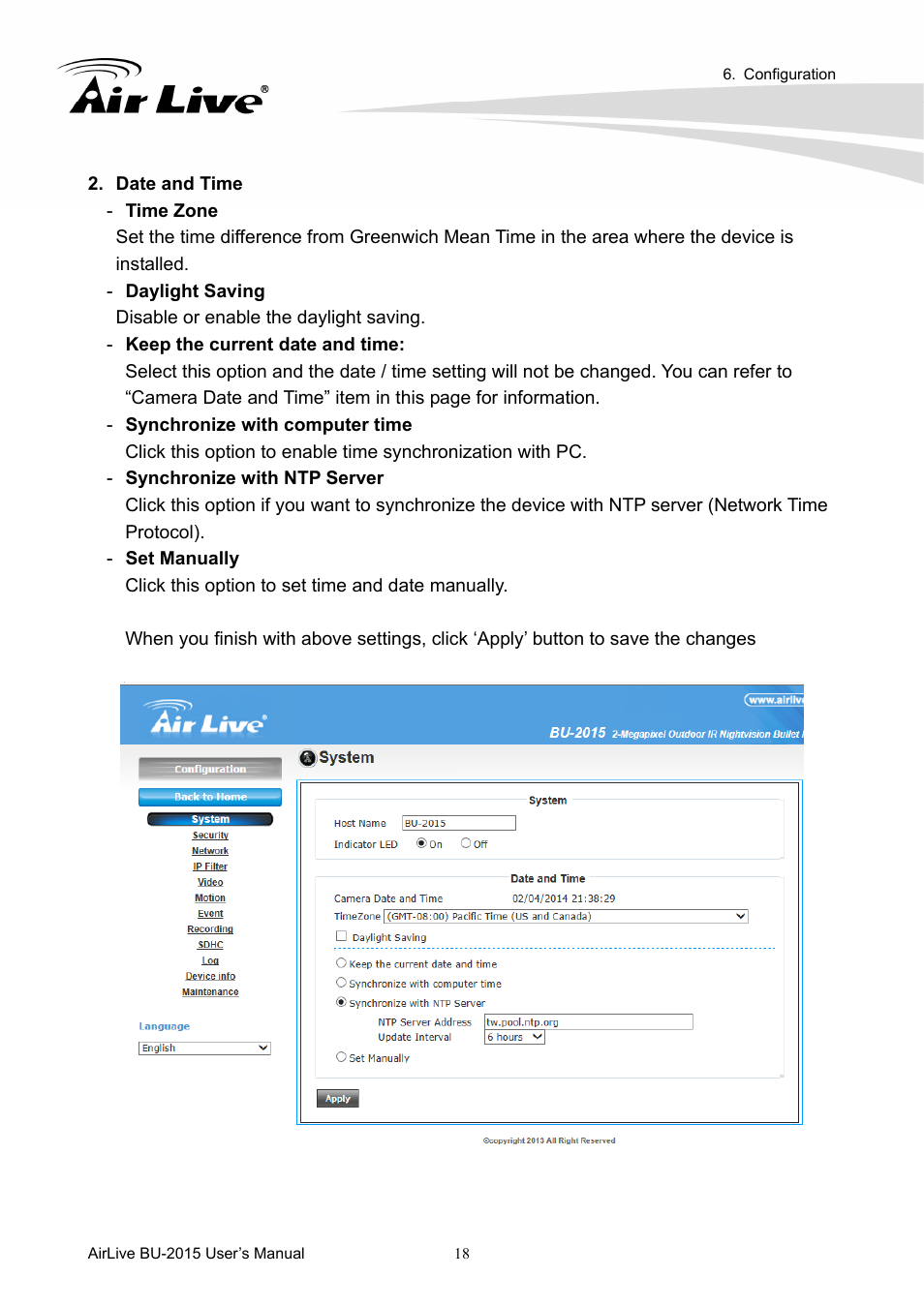 AirLive BU-2015 User Manual | Page 23 / 46