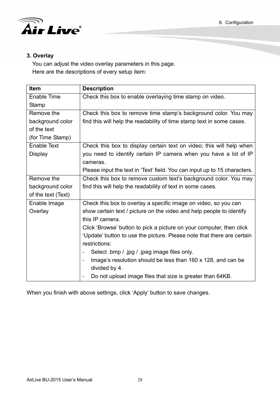 AirLive BU-2015 User Manual | Page 33 / 46