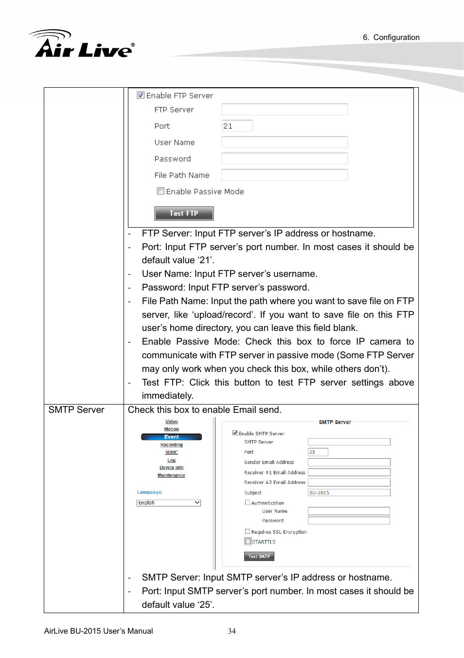 AirLive BU-2015 User Manual | Page 39 / 46