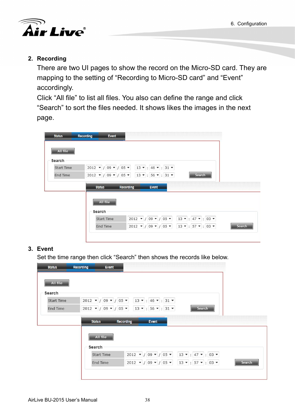 AirLive BU-2015 User Manual | Page 43 / 46