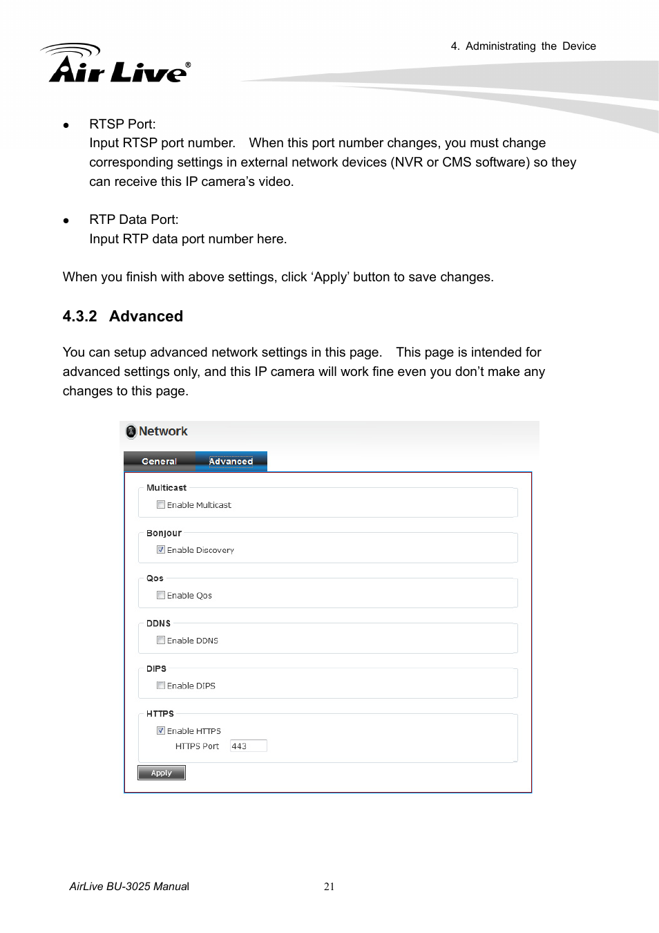 2 advanced | AirLive BU-3025 User Manual | Page 27 / 74