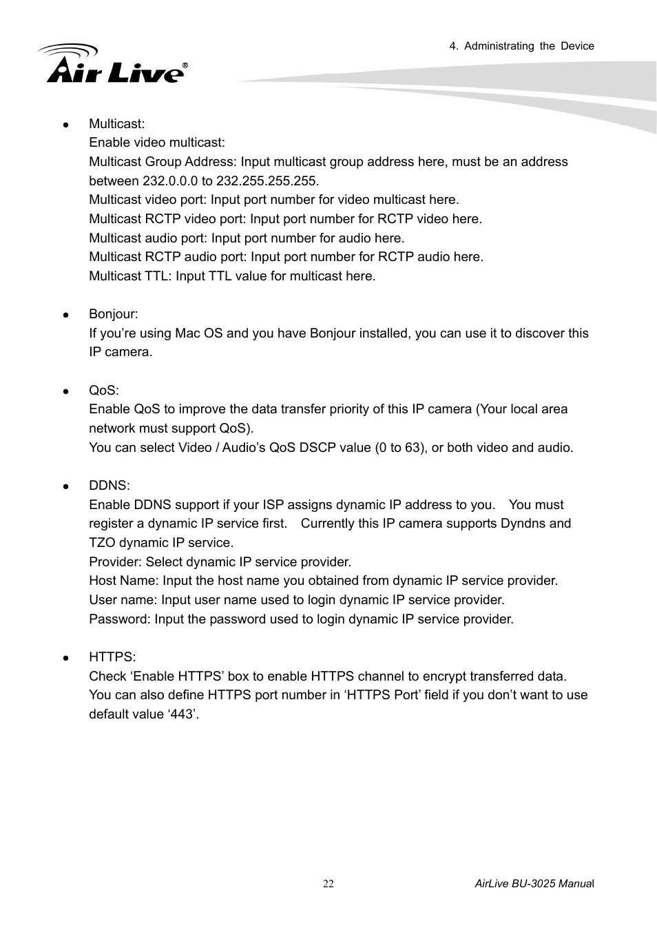 AirLive BU-3025 User Manual | Page 28 / 74