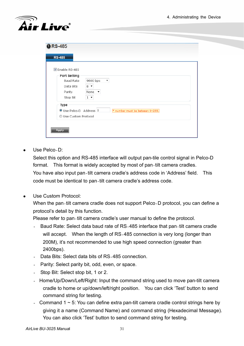 AirLive BU-3025 User Manual | Page 37 / 74