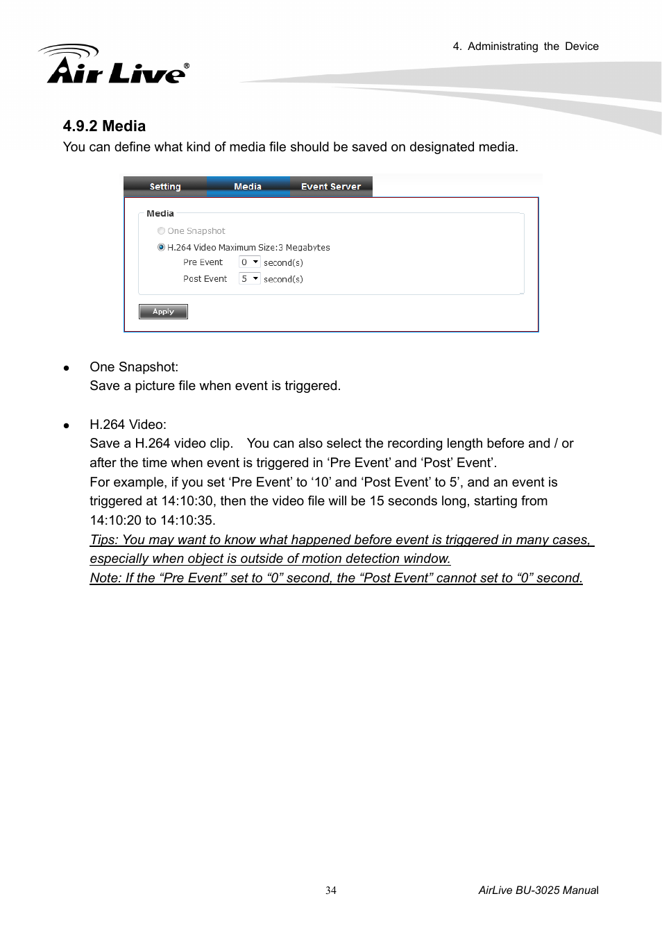 2 media | AirLive BU-3025 User Manual | Page 40 / 74