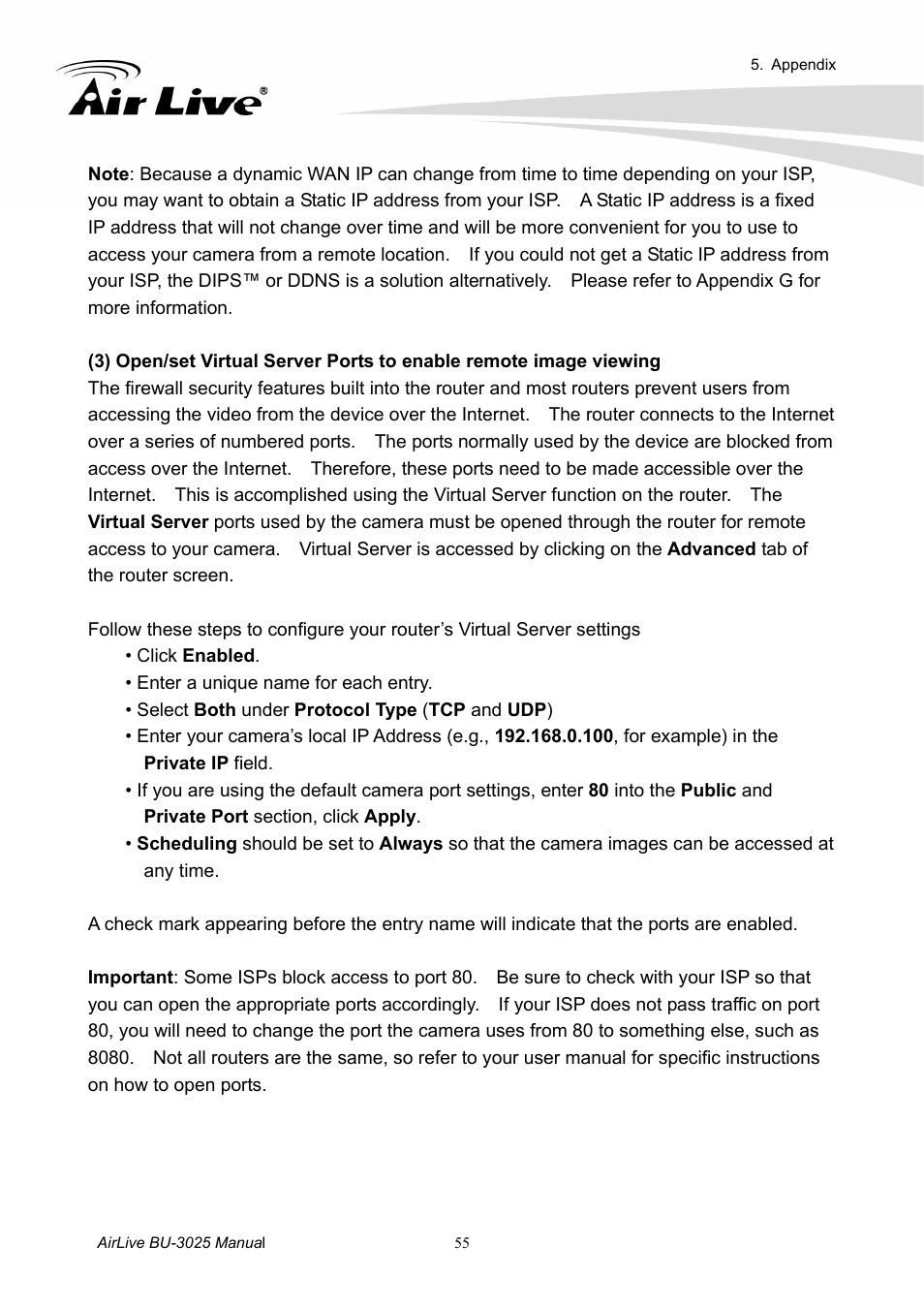 AirLive BU-3025 User Manual | Page 61 / 74