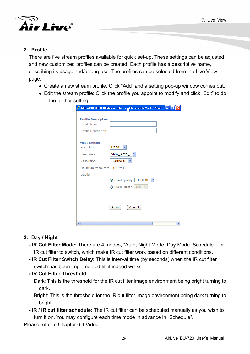 AirLive BU-720 User Manual | Page 34 / 59