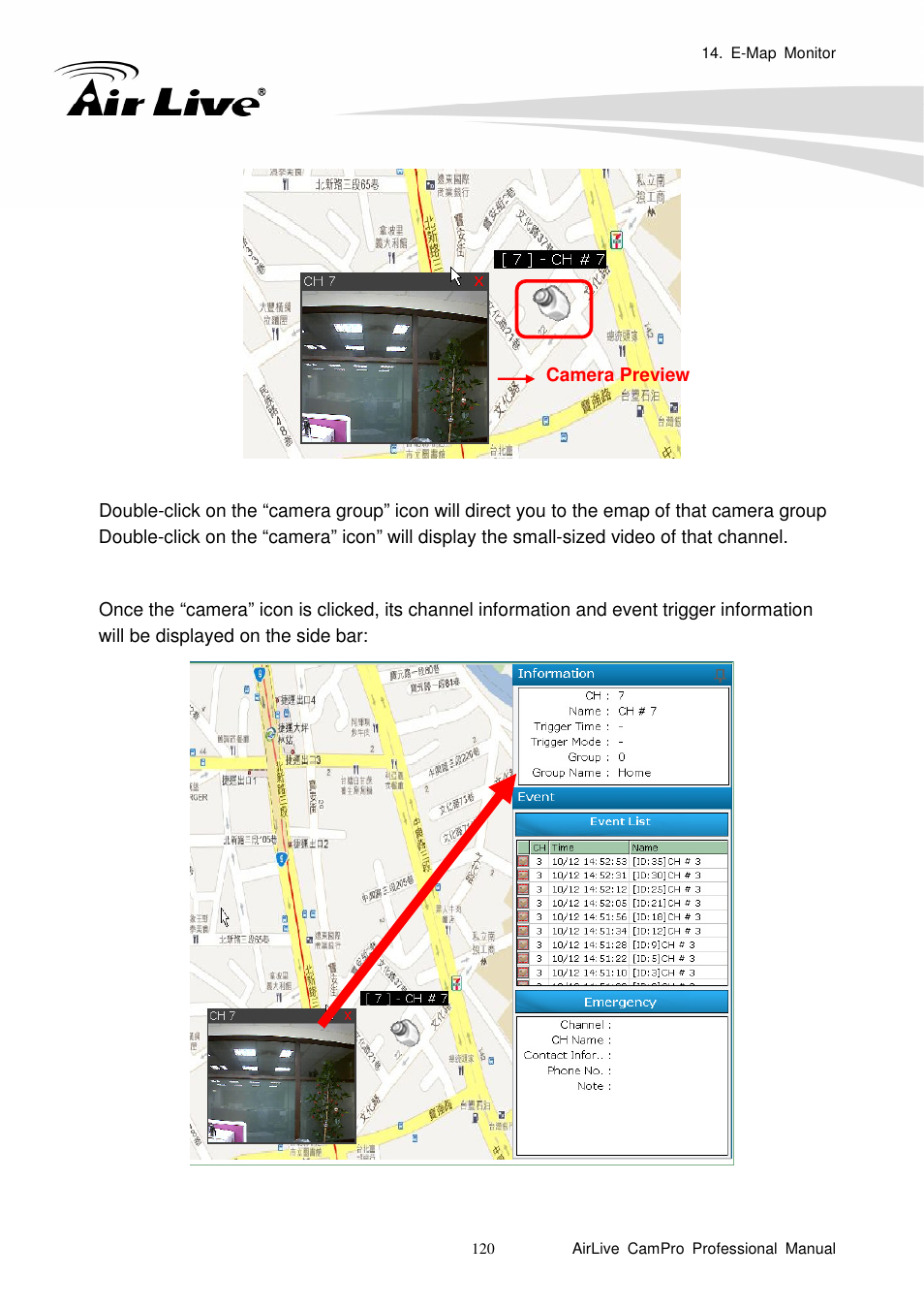 AirLive CamPro Professional User Manual | Page 126 / 178