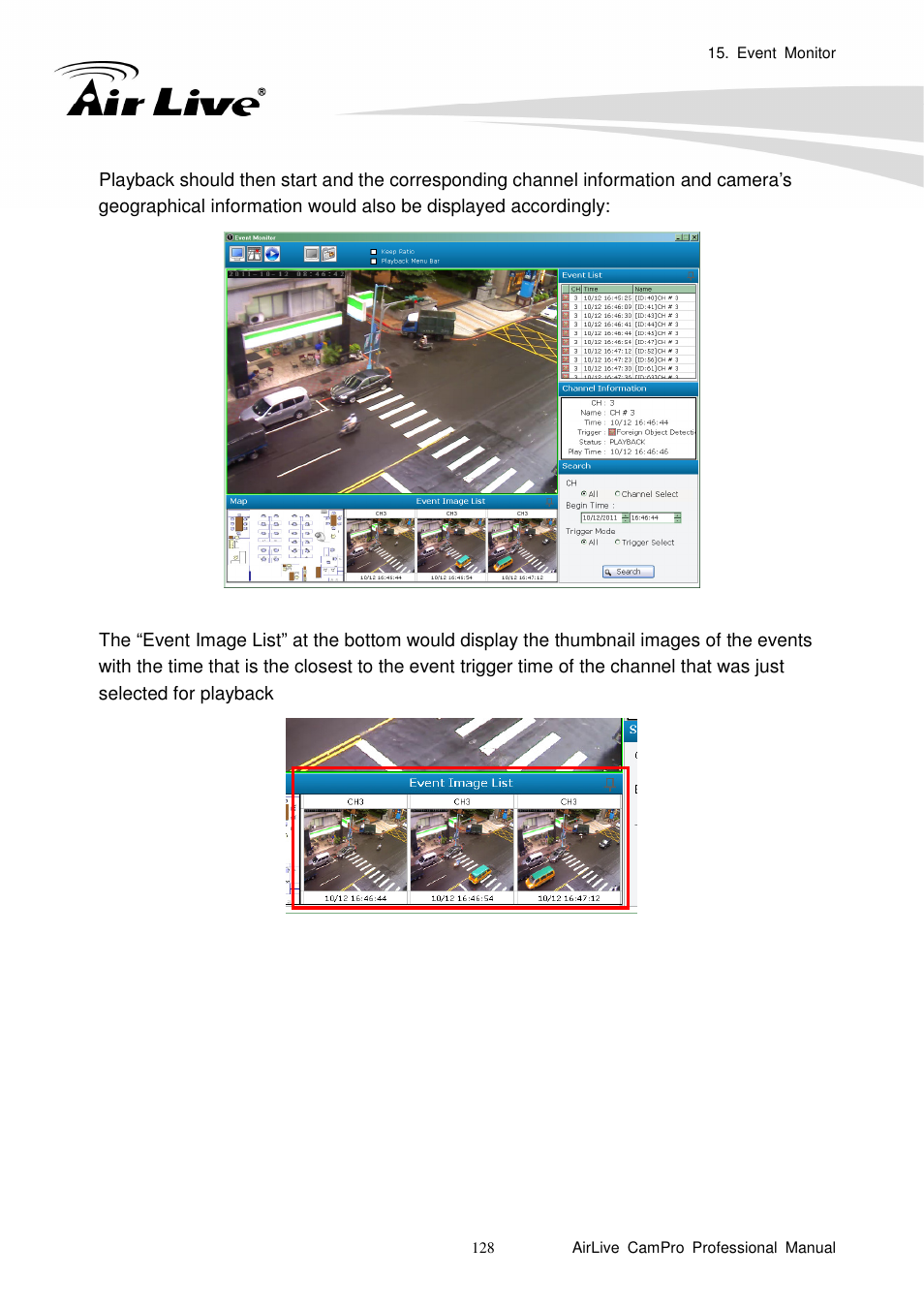 AirLive CamPro Professional User Manual | Page 134 / 178