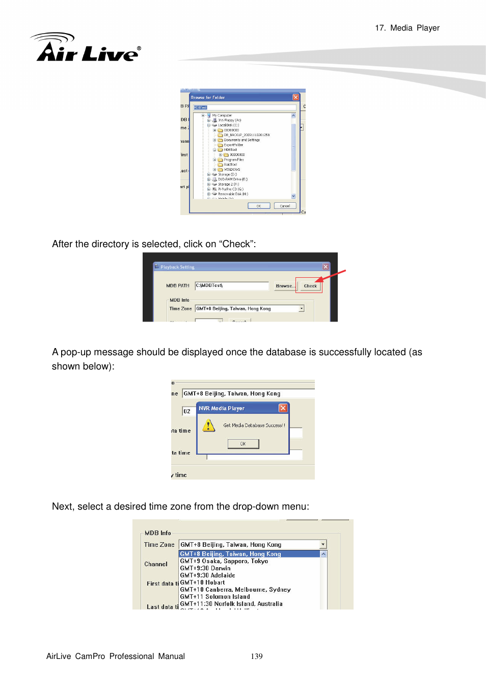 AirLive CamPro Professional User Manual | Page 145 / 178