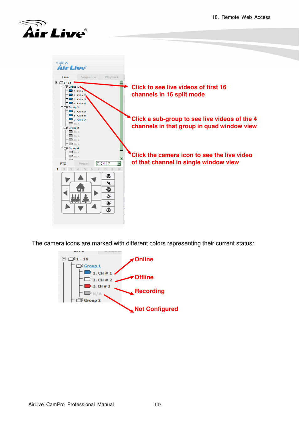 AirLive CamPro Professional User Manual | Page 149 / 178