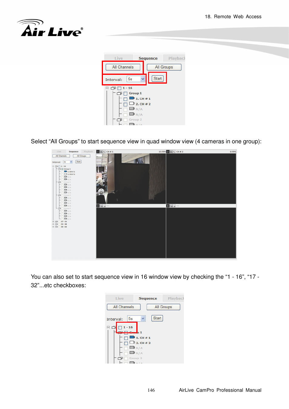 AirLive CamPro Professional User Manual | Page 152 / 178