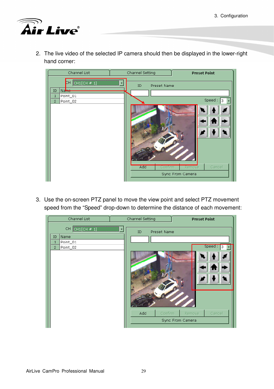 AirLive CamPro Professional User Manual | Page 35 / 178