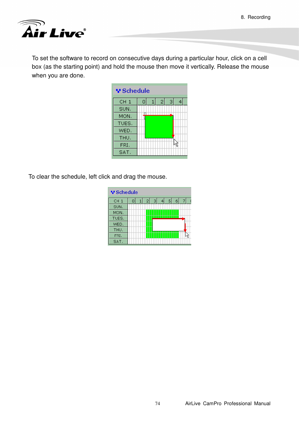 AirLive CamPro Professional User Manual | Page 80 / 178